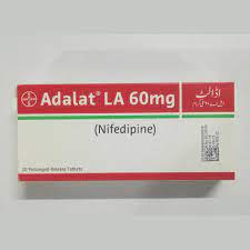 Adalat LA 60 prolonged-release Tablets