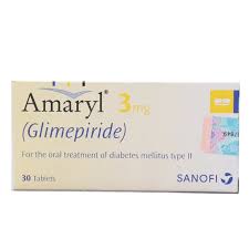 Amaryl 3mg (Glimepiride) 30 tablet Price In Pakistan