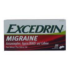 Excedrin Migraine 300 Caplets acetaminophen aspirin (NSAID) & caffeine