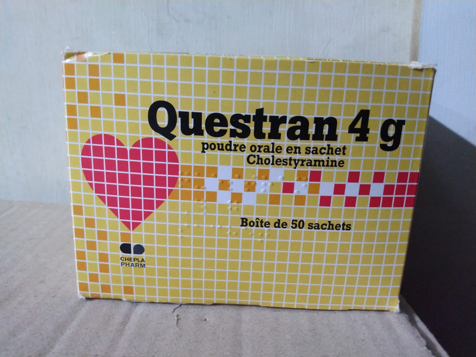 Questran 4g pack of 50 Sachet