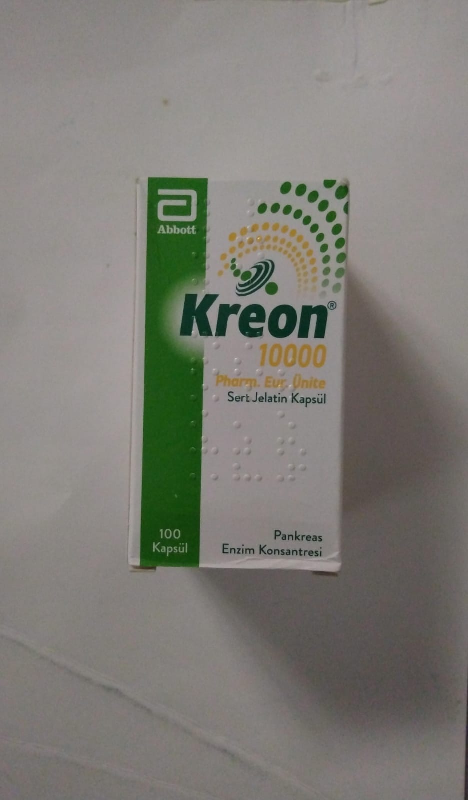 Kreon Capsule 10000IU - High Potency Pancreatic Enzyme Supplement Price in Pakistan