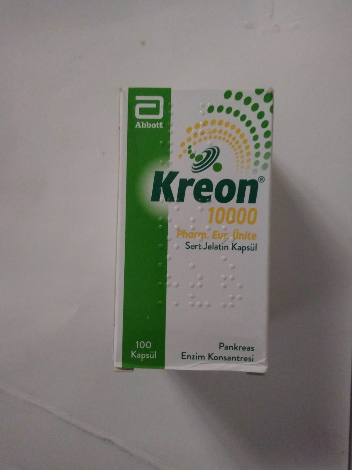 Kreon Capsule 10000IU - High Potency Pancreatic Enzyme Supplement