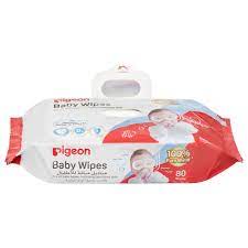 pigeon baby wipes 70 pcs flip top