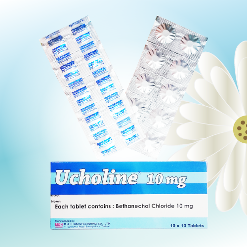 Ucholine 10mg Bethanechol Chloride 100 Tablets