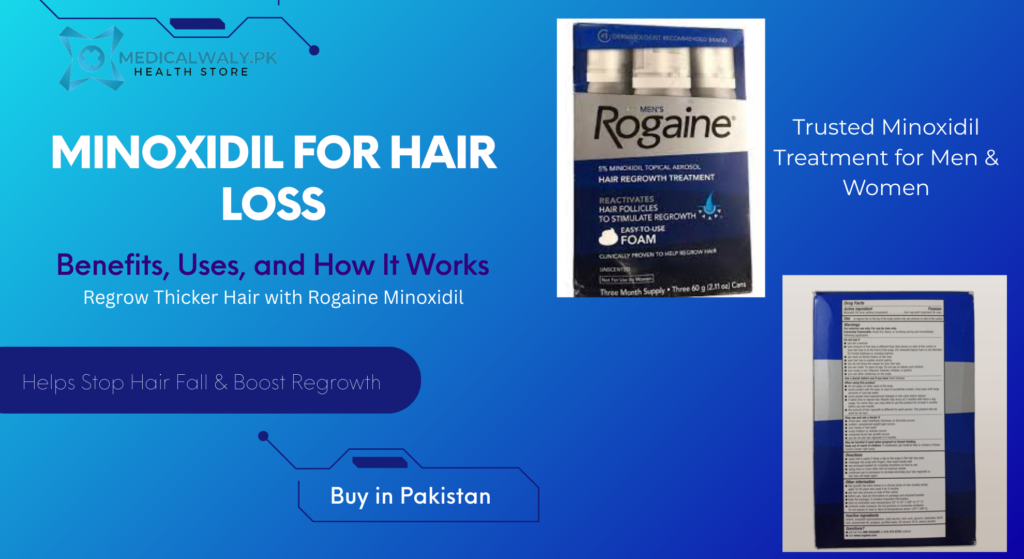 Hair Loss with Rogaine Minoxidil Foam