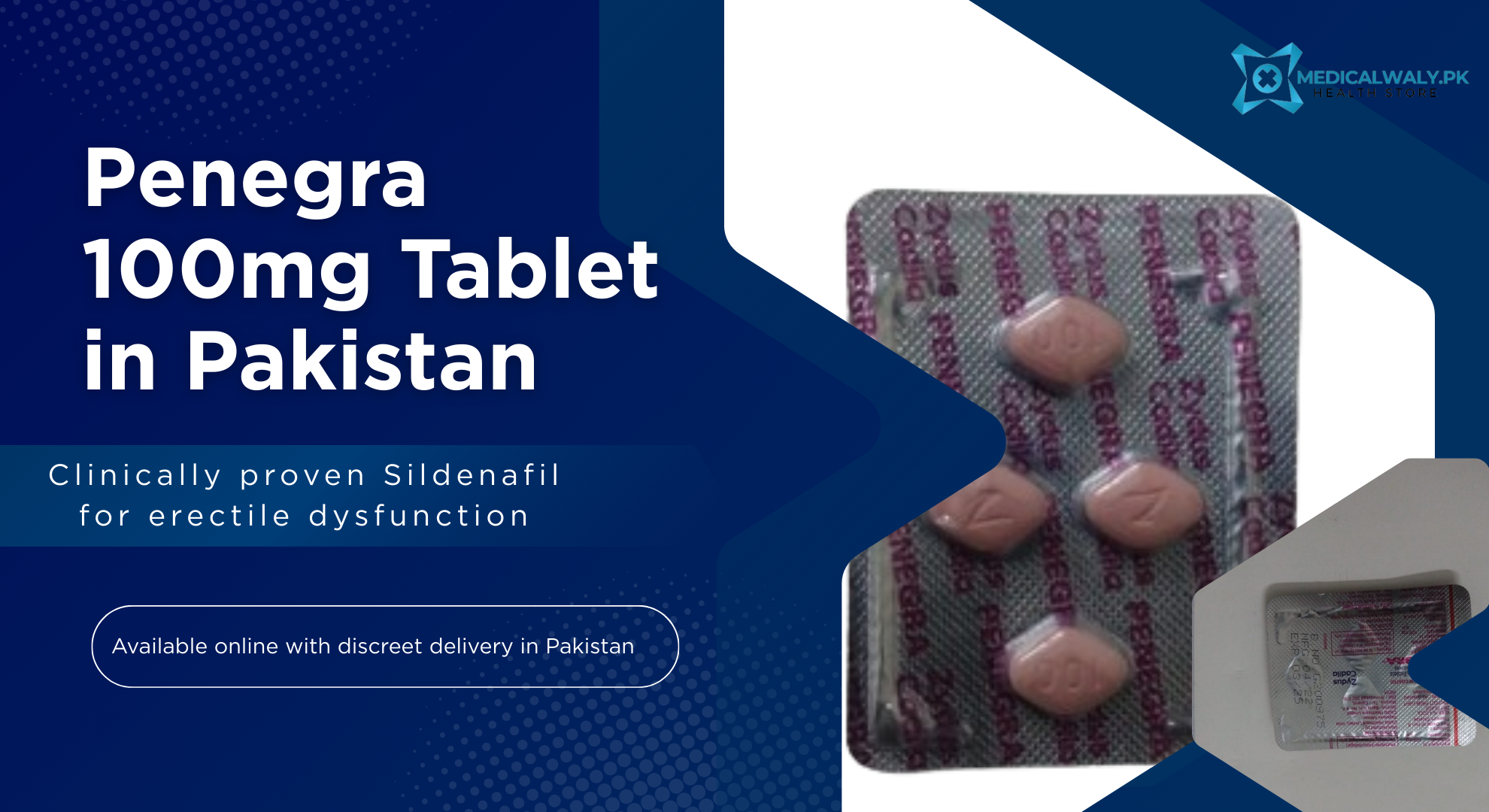Penegra 100mg Tablet in Pakistan